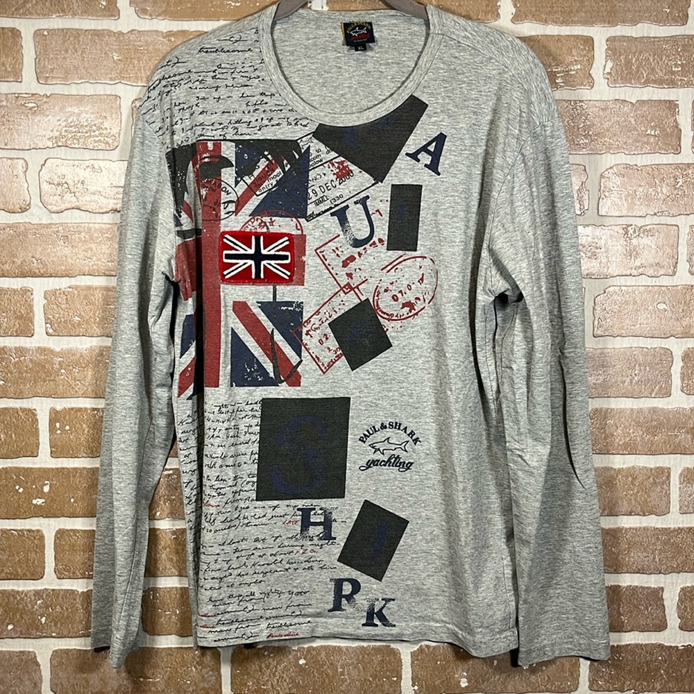 Paul & Shark Yachting long sleeve cotton shirt